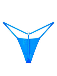 Azure Iced Crystal G-String