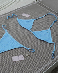 London Bunny Bikini — Cobalt Blue
