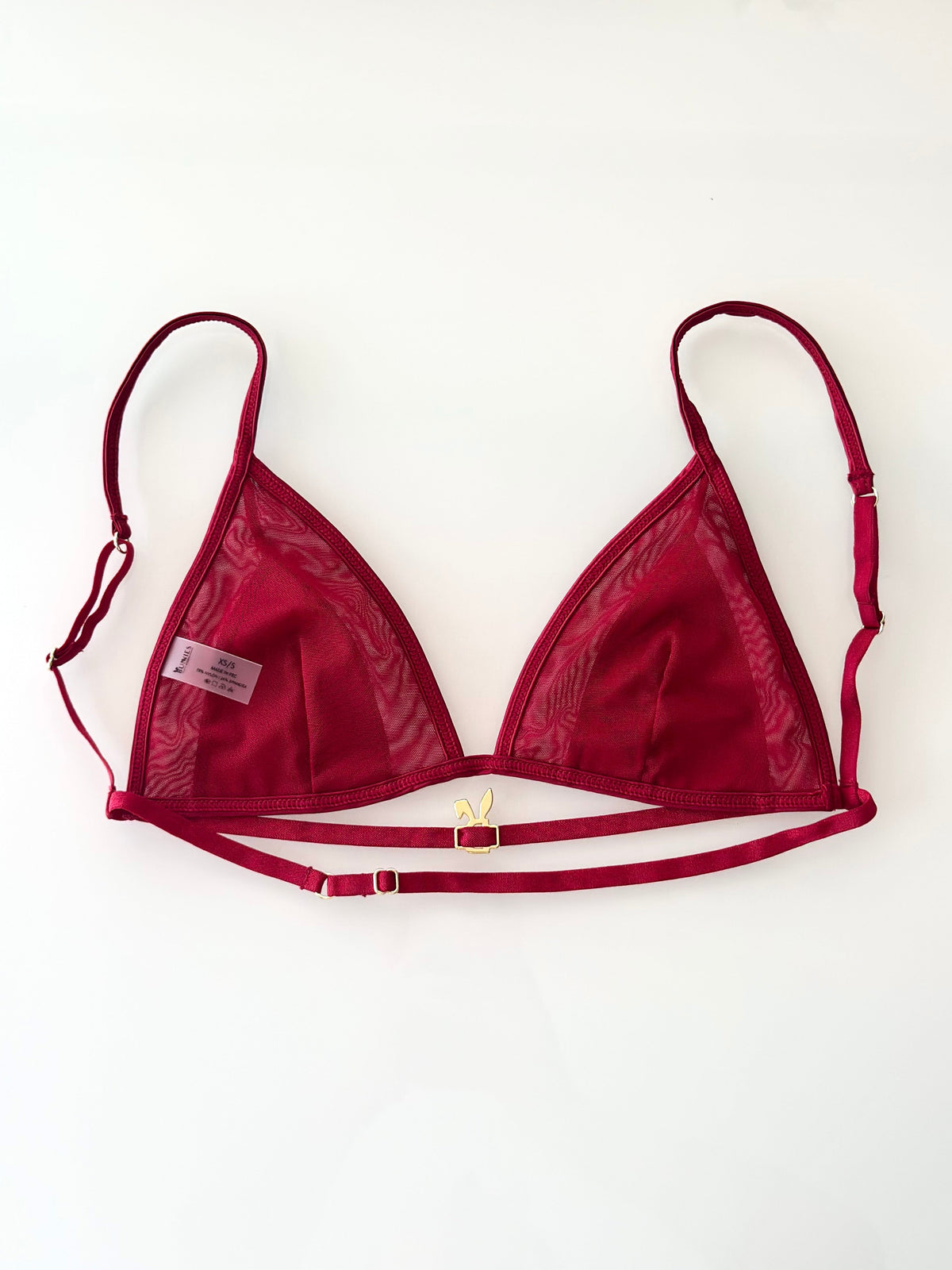 Bordeaux Five-Piece Lingerie Set
