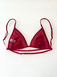 Bordeaux Five-Piece Lingerie Set