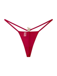 Bordeaux Crystal-Charm G-String