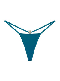 Teal Charm G-String