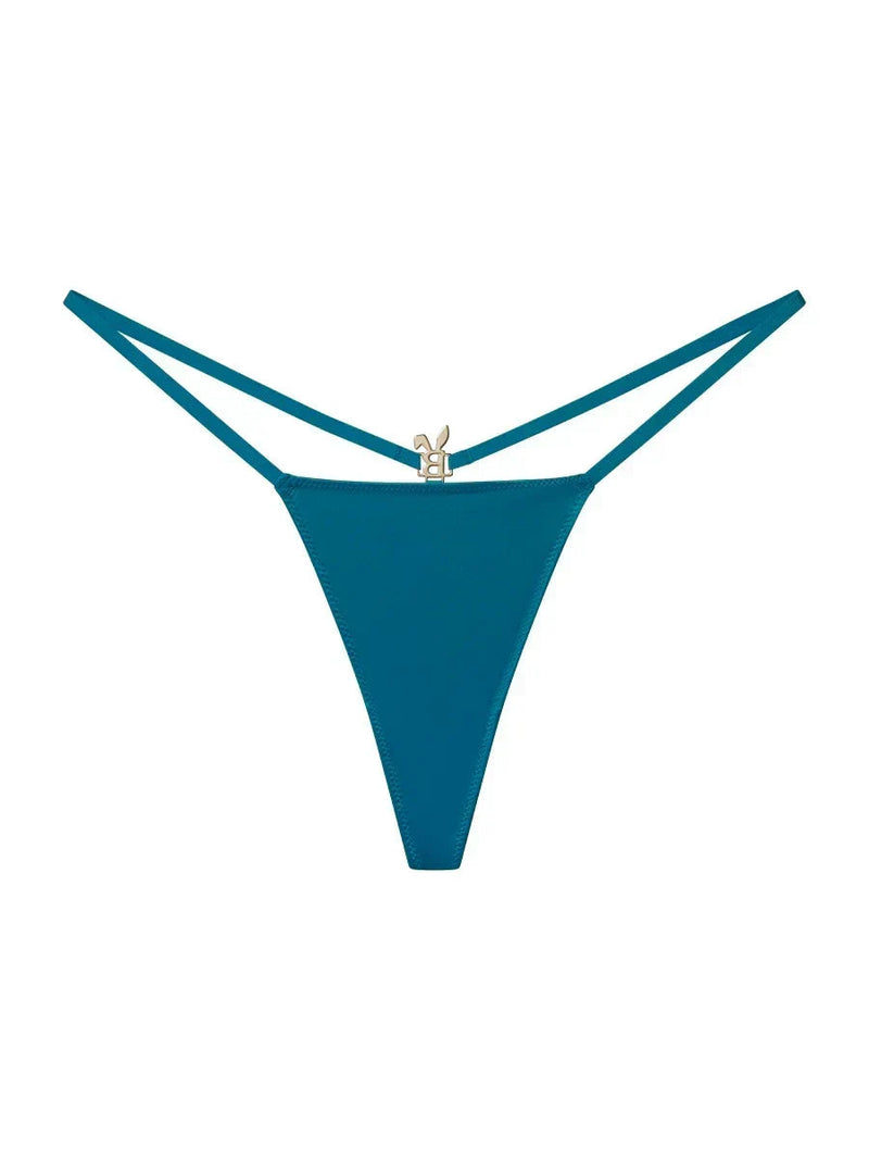 Teal Charm G-String