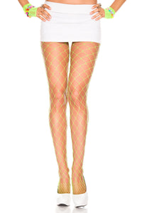 Black Diamond Net Fishnet Pantyhose