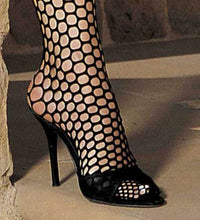 Black Honeycomb Fishnet Pantyhose