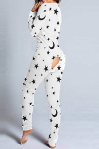 Red Open-Back Long Sleeve Long Johns