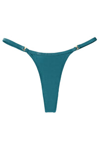 Black Mini O-Ring Thong Panty