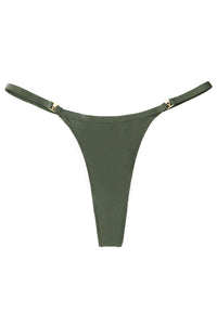 Black Mini O-Ring Thong Panty