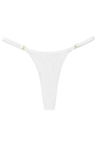 Black Mini O-Ring Thong Panty