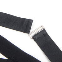 Bondage Bra and Garterbelt Set