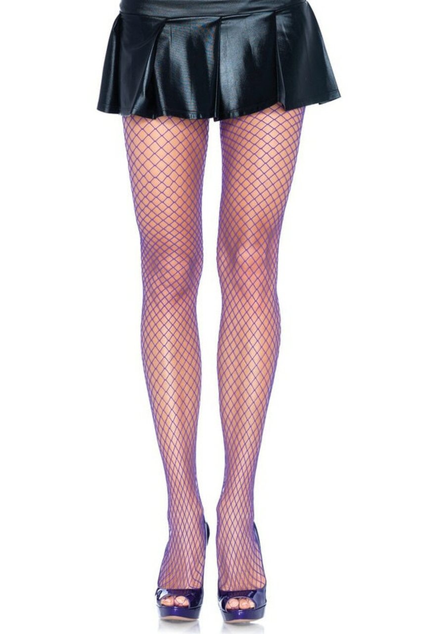 Black Industrial Net Pantyhose