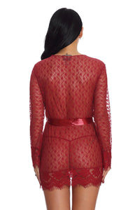 Lovely Lace Cheeky Robe